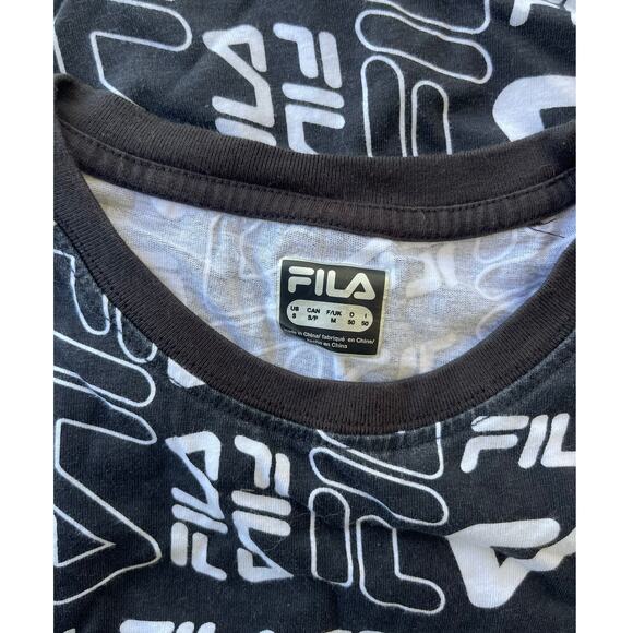 Fila mens small AOP graphic tee - Picture 3 of 3